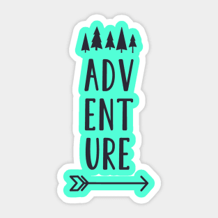 Travel Lover Quote Artwork Sticker